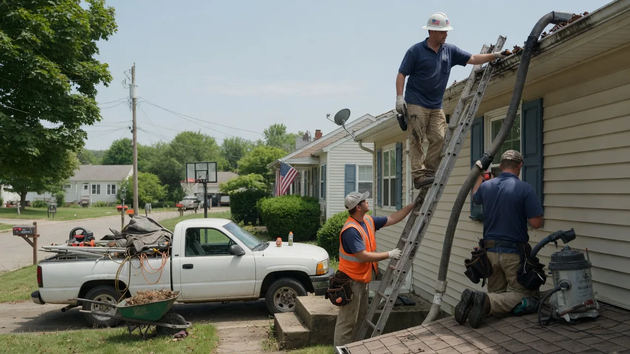 Gutter Installation in Spurlockville, WV near me